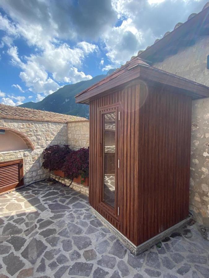 SantʼAnatolia di Narco Villa Con Piscina "La Dogana Di Spoleto " מראה חיצוני תמונה